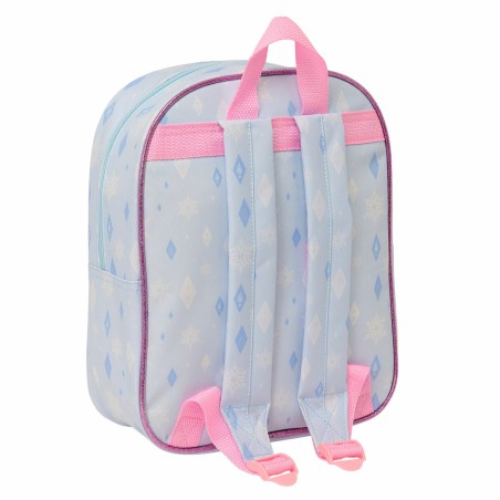 Zaino Scuola Frozen Lilla 22 x 27 x 10 cm 3D