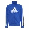 Tuta da Bambini Adidas Colourblock Azzurro Nero
