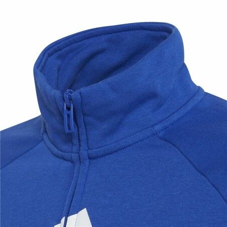 Tuta da Bambini Adidas Colourblock Azzurro Nero