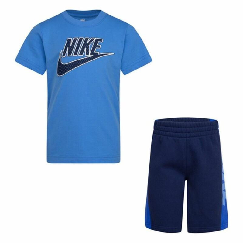 Tuta da Bambini Nike Sportswear Amplify Azzurro Tuta da Bambini Nike Sportswear Amplify Azzurro