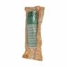Set di Bicchieri Algon Monouso Cartone Verde 20 Pezzi 120 ml (24 Unità)