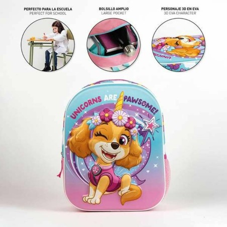 Zaino Scuola The Paw Patrol Rosa 25,0 x 31,0 x 10,0 cm