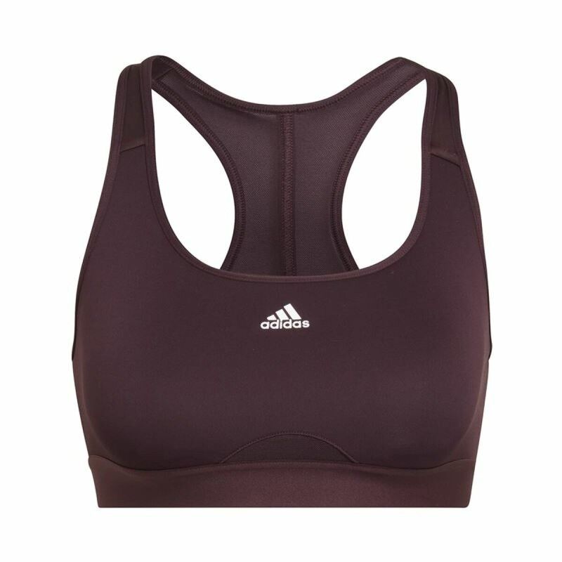 Reggiseno Sportivo Adidas Powerreact Viola scuro Reggiseno Sportivo Adidas Powerreact Viola scuro