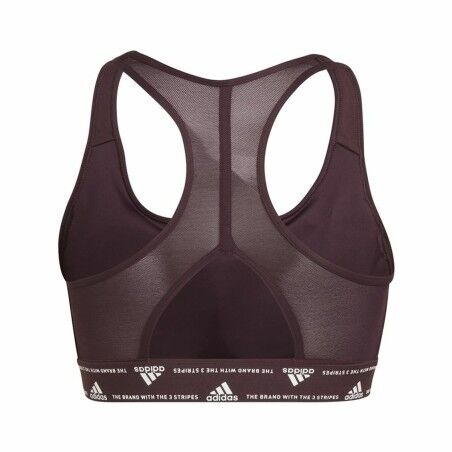 Reggiseno Sportivo Adidas Powerreact Viola scuro