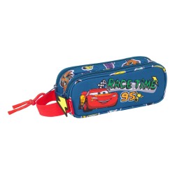 Portaoggetti Doppio Cars Racing Blu Marino 21 x 8 x 6 cm