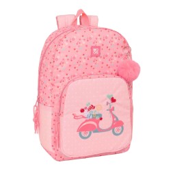 Zaino Scuola Moos Passion Multicolore 30 x 46 x 14 cm