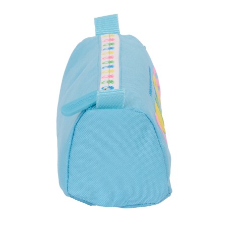 Astuccio Scuola Benetton Spring Blu cielo 21 x 8 x 7 cm
