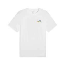Maglia a Maniche Corte Uomo Puma Graphics Puma Sports Club Bianco