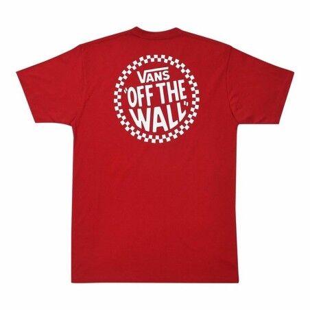 Maglia a Maniche Corte Uomo Vans Forever Rosso