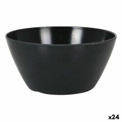 Ciotola per Aperitivi La Mediterránea Melammina Antracite 14,5 x 7 cm (24 Unità)