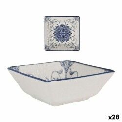Ciotola per Aperitivi La Mediterránea Rosetta Porcellana 13 x 13 x 5 cm (28 Unità)
