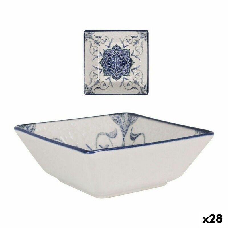 Ciotola per Aperitivi La Mediterránea Rosetta Porcellana 13 x 13 x 5 cm (28 Unità) Ciotola per Aperitivi La Mediterránea Rosetta Porcellana 13 x 13 x 5 cm (28 Unità)