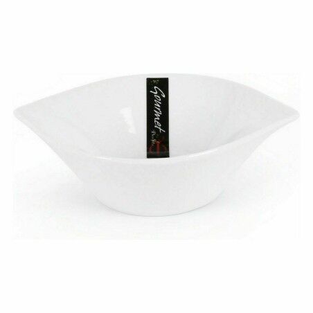 Ciotola per Aperitivi Pica-pica gourmet Bianco 15 x 11,5 x 4,2 cm (24 Unità)