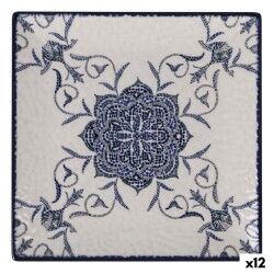 Piatto da Dolce La Mediterránea Rosetta 18 x 18 x 2 cm (12 Unità)
