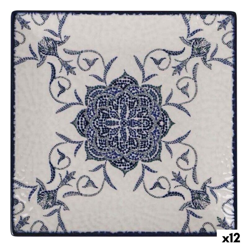 Piatto da Dolce La Mediterránea Rosetta 18 x 18 x 2 cm (12 Unità) Piatto da Dolce La Mediterránea Rosetta 18 x 18 x 2 cm (12 Unità)
