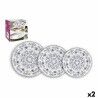 Servizio di Piatti Inde Blur Gres (2 Unità) (12 pcs)