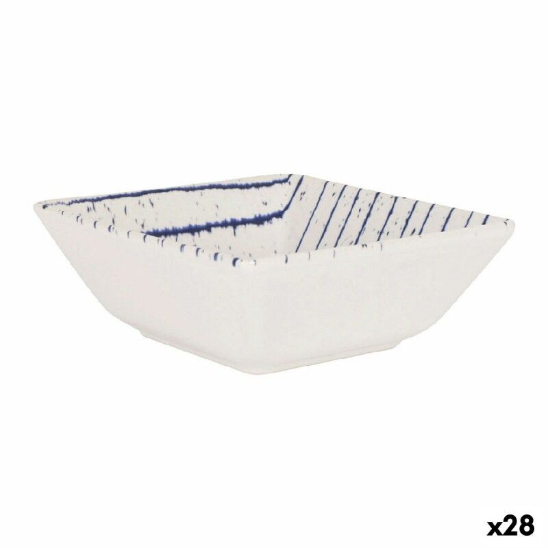 Ciotola per Aperitivi La Mediterránea Arago Porcellana 13 x 13 x 5 cm (28 Unità) Ciotola per Aperitivi La Mediterránea Arago Porcellana 13 x 13 x 5 cm (28 Unità)