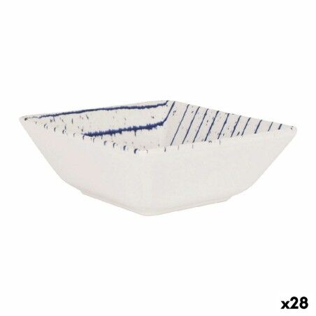 Ciotola per Aperitivi La Mediterránea Arago Porcellana 13 x 13 x 5 cm (28 Unità)