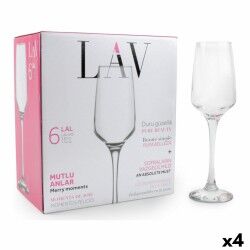 Calice da champagne LAV Lal 6 Pezzi (4 Unità)
