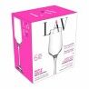 Calice da champagne LAV Lal 6 Pezzi (4 Unità)