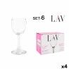 Set di Bicchieri LAV Misket 6 Pezzi (4 Unità)