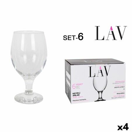 Set di Bicchieri LAV Misket 6 Pezzi (4 Unità)
