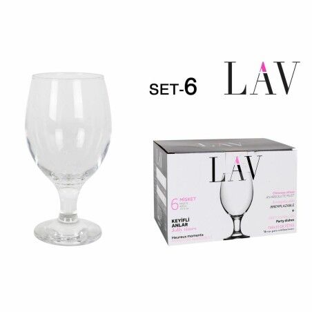 Set di Bicchieri LAV Misket 6 Pezzi (4 Unità)