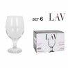 Set di Bicchieri LAV Misket 6 Pezzi (4 Unità)