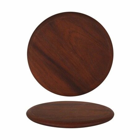 Tagliere per servire Viejo Valle Iroko Rotondo ø 32 x 1,8 cm (2 Unità)