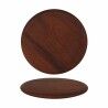 Tagliere per servire Viejo Valle Iroko Rotondo ø 32 x 1,8 cm (2 Unità)