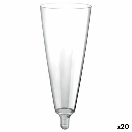 Set di Bicchieri Viejo Valle Flute maxi 160 ml 0,16 l Champagne 20 Pezzi (20 Unità)