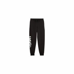 Pantaloncini Sportivi per Bambini Puma Basketball Blueprint Pants Fl. Infantil Nero