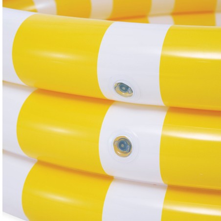 Piscina Gonfiabile per Bambini Intex Limone 147 x 33 x 147 cm Giallo (6 Unità)
