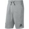 Pantaloni Corti Sportivi da Uomo Reebok DU4571 Grigio
