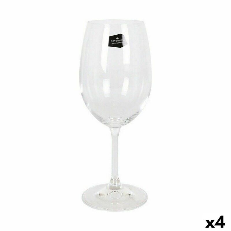 Set di calici da vino Crystalex Lara Cristallo 350 ml Vino 6 Pezzi (6 Unità) (4 Unità)