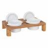 Set da Aperitivo Inde Bambù Porcellana 29 x 18 x 6 cm Pentola x 2 (6 Unità)