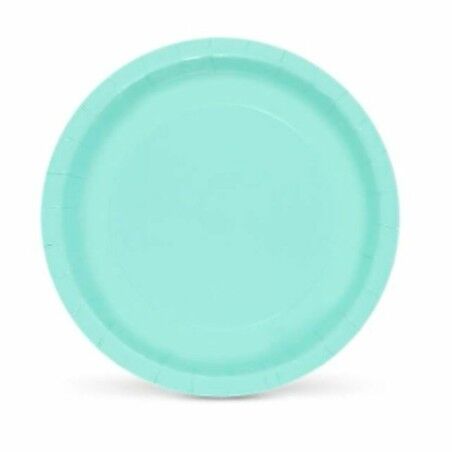 Set di piatti Algon Acquamarina Monouso Cartone 20 x 20 x 1,5 cm (36 Unità)