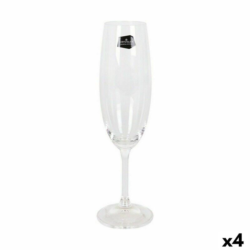 Calice da champagne Crystalex Lara Cristallo 220 ml Champagne 6 Pezzi (6 Unità) (4 Unità) Calice da champagne Crystalex Lara Cristallo 220 ml Champagne 6 Pezzi (6 Unità) (4 Unità)