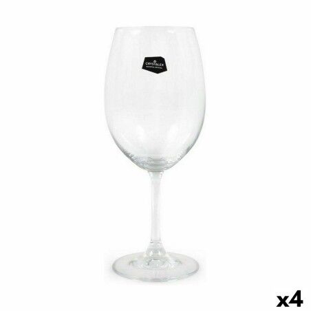 Set di calici da vino Crystalex Lara Cristallo 450 ml Vino 6 Pezzi (6 Unità) (4 Unità)