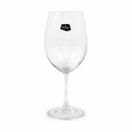 Set di calici da vino Crystalex Lara Cristallo 450 ml Vino 6 Pezzi (6 Unità) (4 Unità)