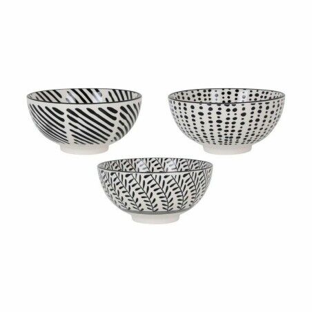 Ciotola per Aperitivi Alfares Nomi Nero ø 15,5 x 7,7 cm 15 x 7,3 cm (18 Unità)