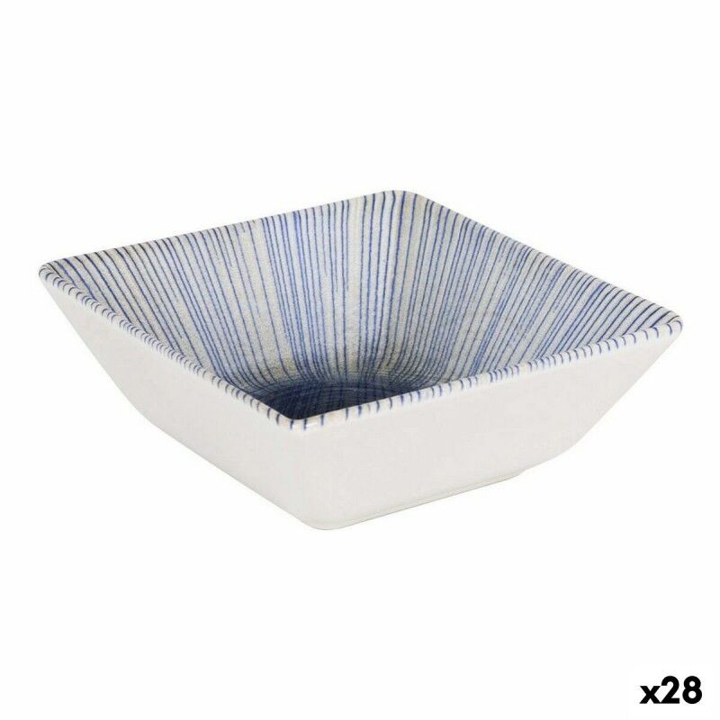 Ciotola per Aperitivi La Mediterránea Irys Porcellana 13 x 13 x 5 cm (28 Unità) Ciotola per Aperitivi La Mediterránea Irys Porcellana 13 x 13 x 5 cm (28 Unità)
