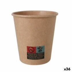 Set di Bicchieri Algon Cartone Monouso 36 Unità 200 ml (25 Pezzi)