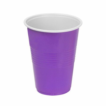 Set di bicchieri riutilizzabili Algon Fucsia 48 Unità 450 ml (10 Pezzi)