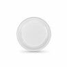 Set di piatti riutilizzabili Algon Bianco Plastica (6 Unità)