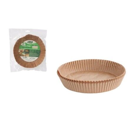 Carta per friggitrice ad aria Algon 20 cm Friggitrice senza Olio (24 Unità)