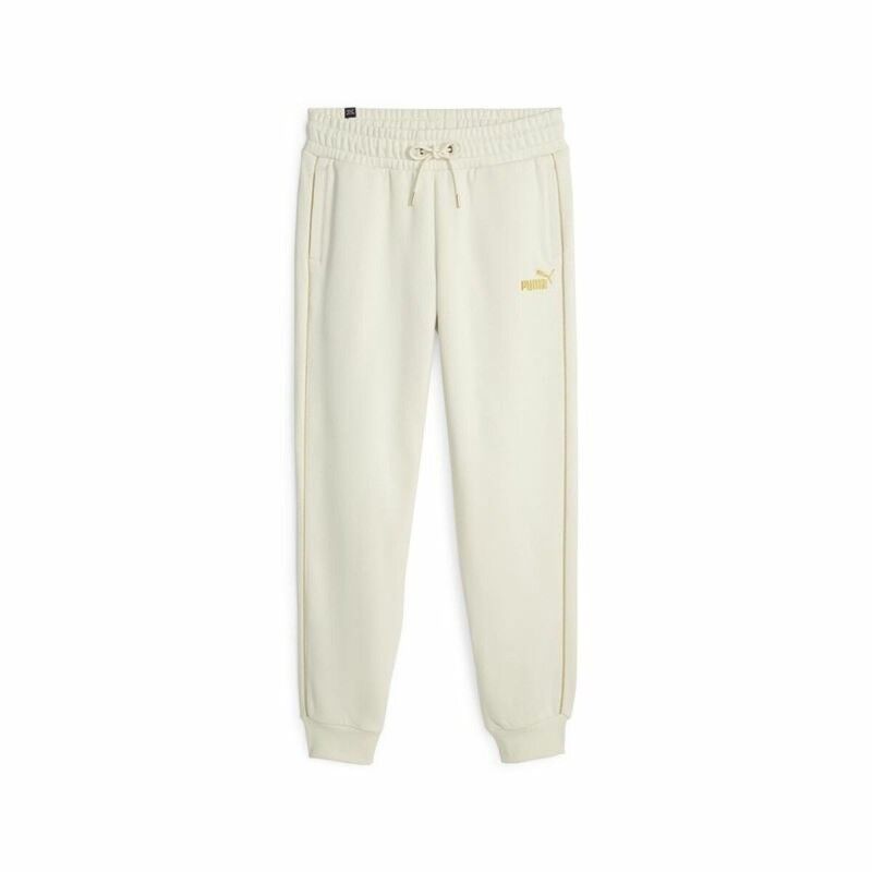 Pantalone Lungo Sportivo Puma Ess+ Minimal Gold Beige Donna Pantalone Lungo Sportivo Puma Ess+ Minimal Gold Beige Donna