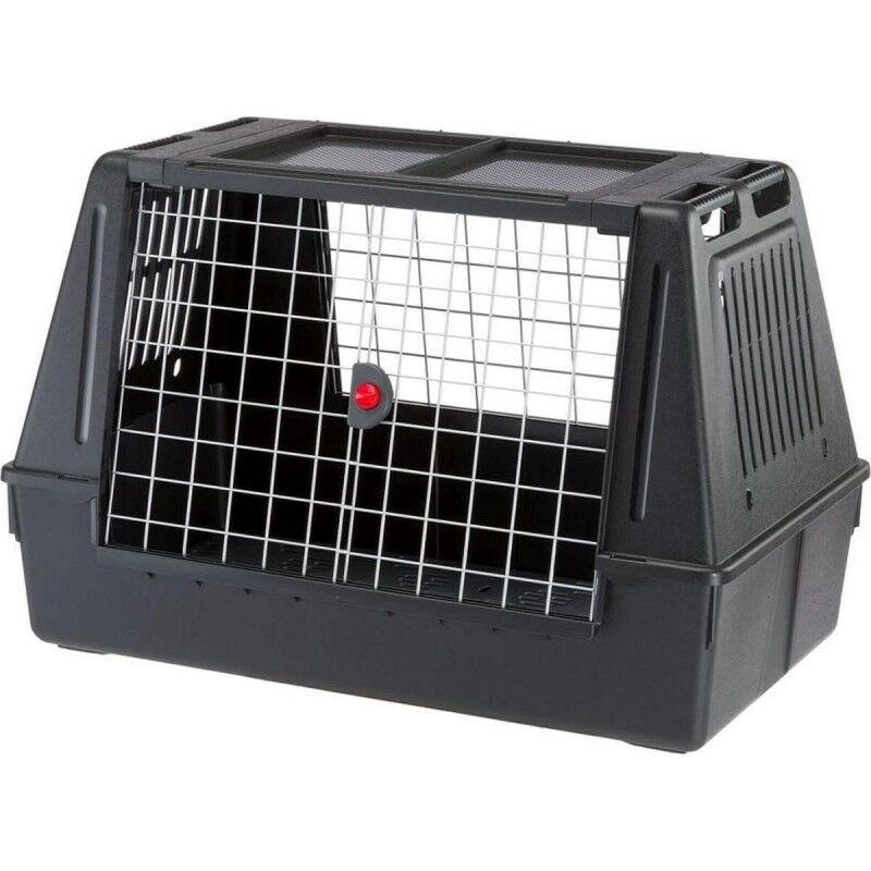 Trasportino Ferplast Atlas Car Scenic 100 Nero 60 x 60 x 100 cm Plastica Trasportino Ferplast Atlas Car Scenic 100 Nero 60 x 60 x 100 cm Plastica
