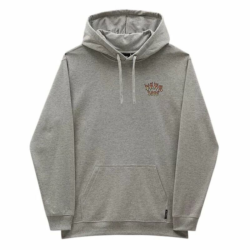Felpa con Cappuccio Uomo Vans Reap The World Grigio chiaro Felpa con Cappuccio Uomo Vans Reap The World Grigio chiaro