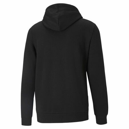 Felpa con Cappuccio Uomo Puma Ess Big Logo Nero